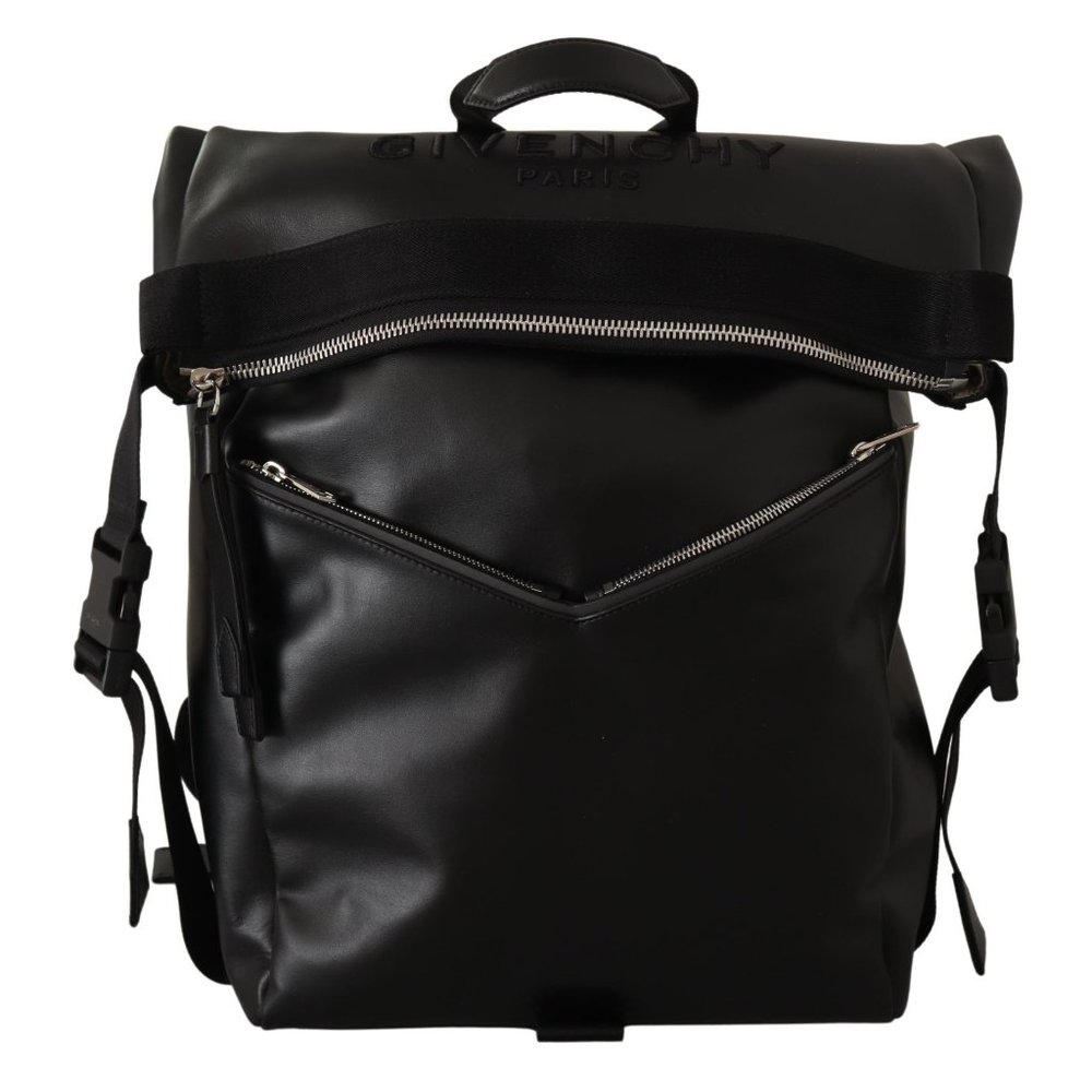 GIVENCHY Black Calf Leather Downtown Backpack